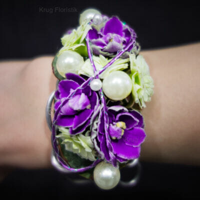 Damen Hochzeits Armband in lila