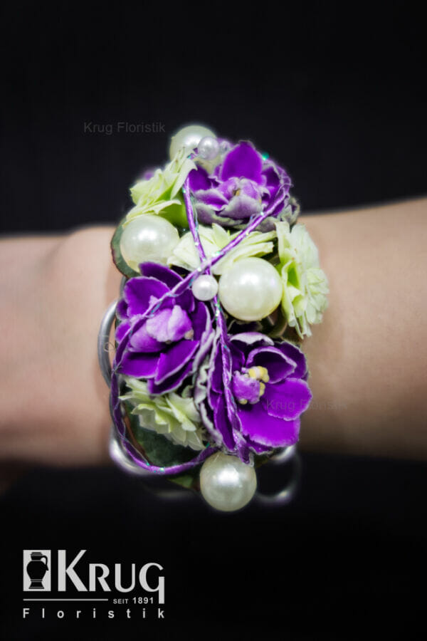 Damen Hochzeits Armband in lila