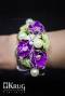 Hochzeits Armband lila
