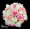 Brautstrauß Rosen und Hortensien rosa-weiß
