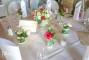 Hochzeit Tisch-Blumen Hortensie